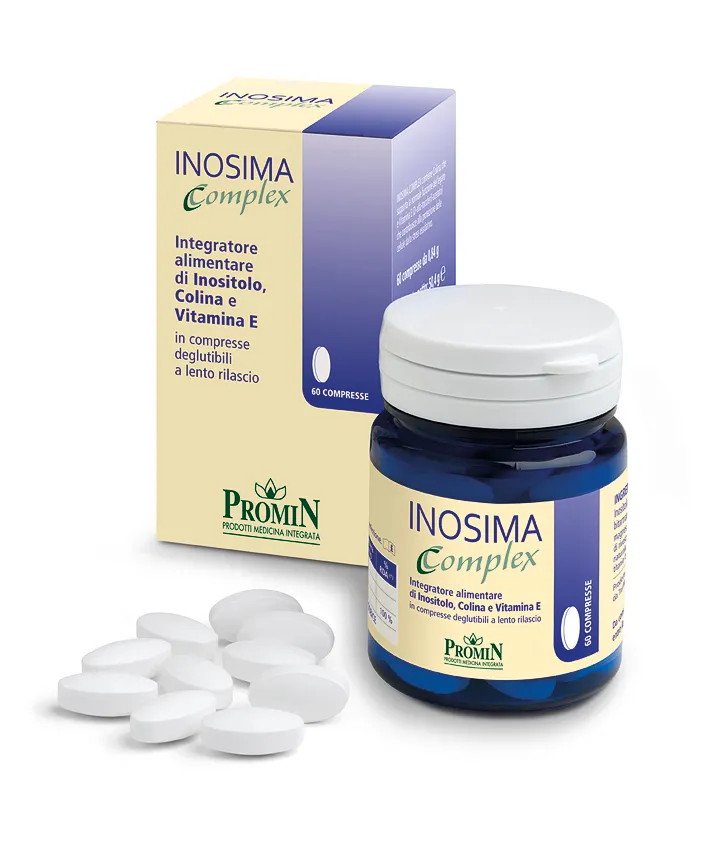 Scatola INOSIMA COMPLEX con barattolino e compresse